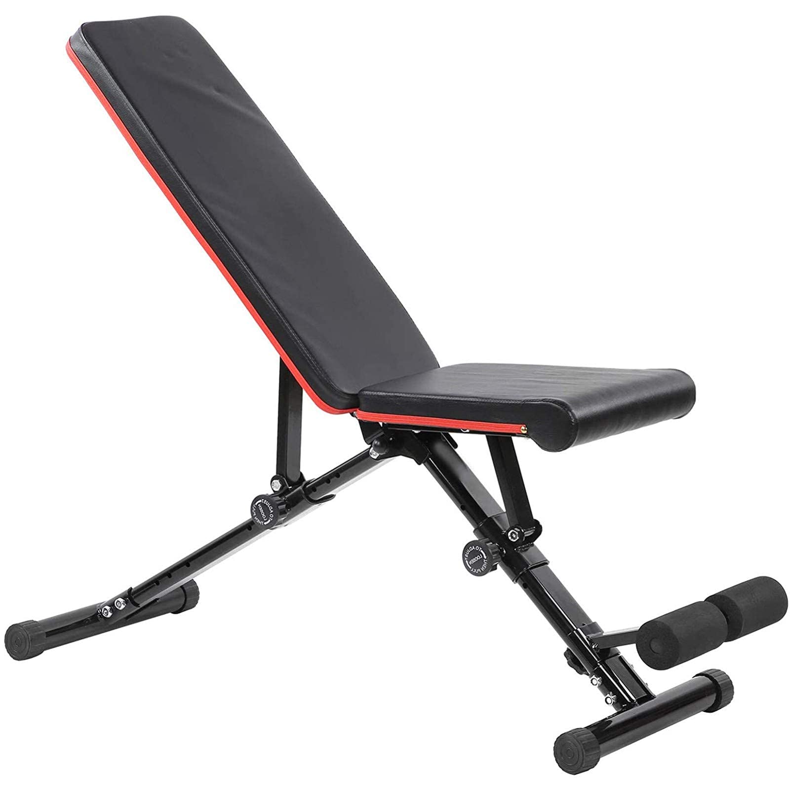 MObyat Panca Pesi Pieghevole,Sgabello Pieghevole con Manubri Multifunzionale,Sgabello con Manubri Regolabile,per La Casa in Ufficio in Palestra,Carico Massimo 250Kg