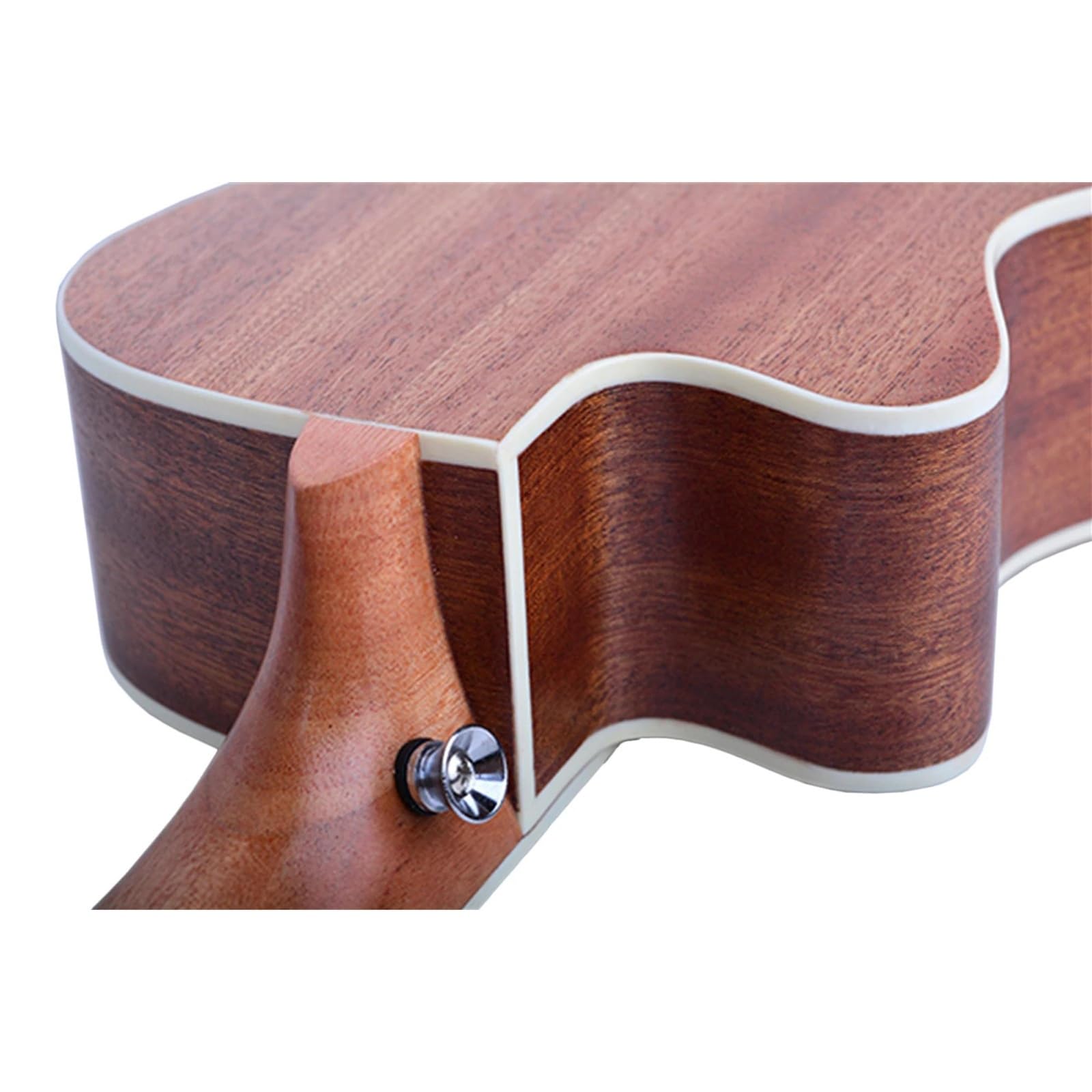 Strumento A Corda Per Chitarra Ukulele In Legno Massiccio Naturale Opaco Da 24 Pollici Ukulele Kit