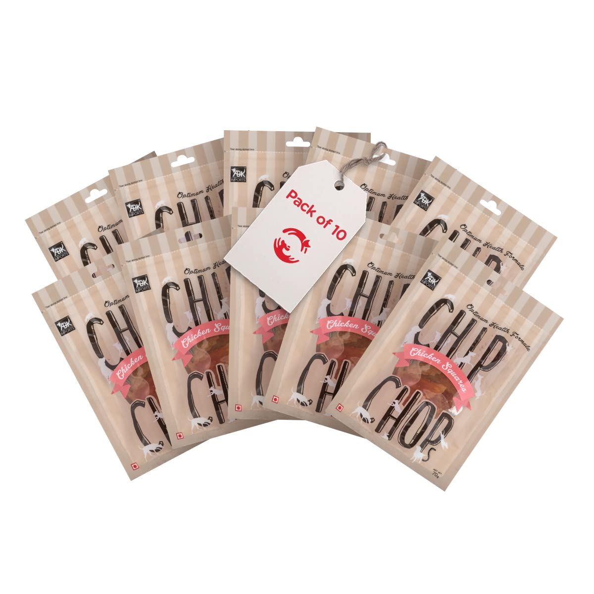 Petsy | Chip Chops Dog Treats - Chicken Squares (Pack of 2) (B09LD518P3) Amazon Price History, Amazon Price Tracker