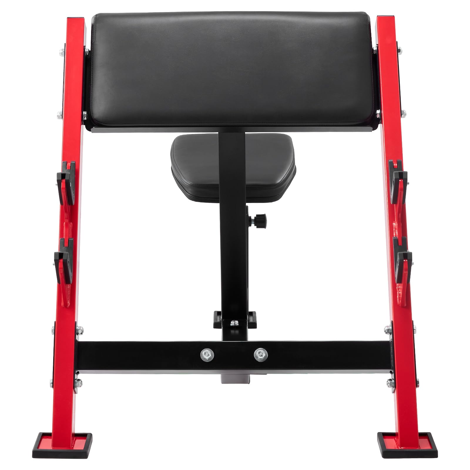 VEVOR Banco de Curl Predicador, Bancos de Entrenamiento de Fuerza, Carga de 300 kg, Equipo de Fitness para Gimnasio en Casa, Estación de Bíceps con Mancuernas y Barra Aislada con Brazo Sentado