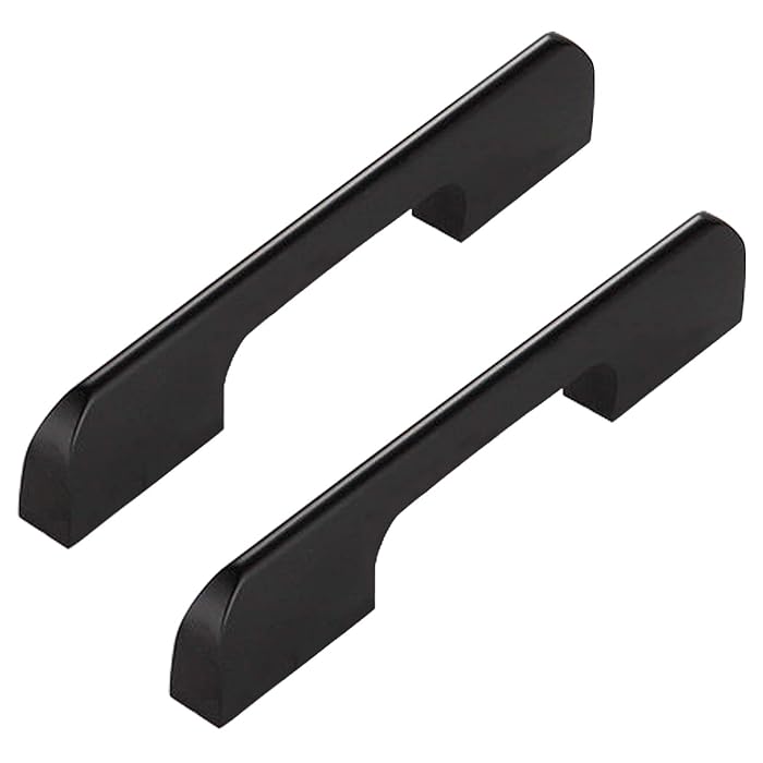 Buy payanwin 2 Pack 4.5 Inch Kitchen Square Handles Matte Black
