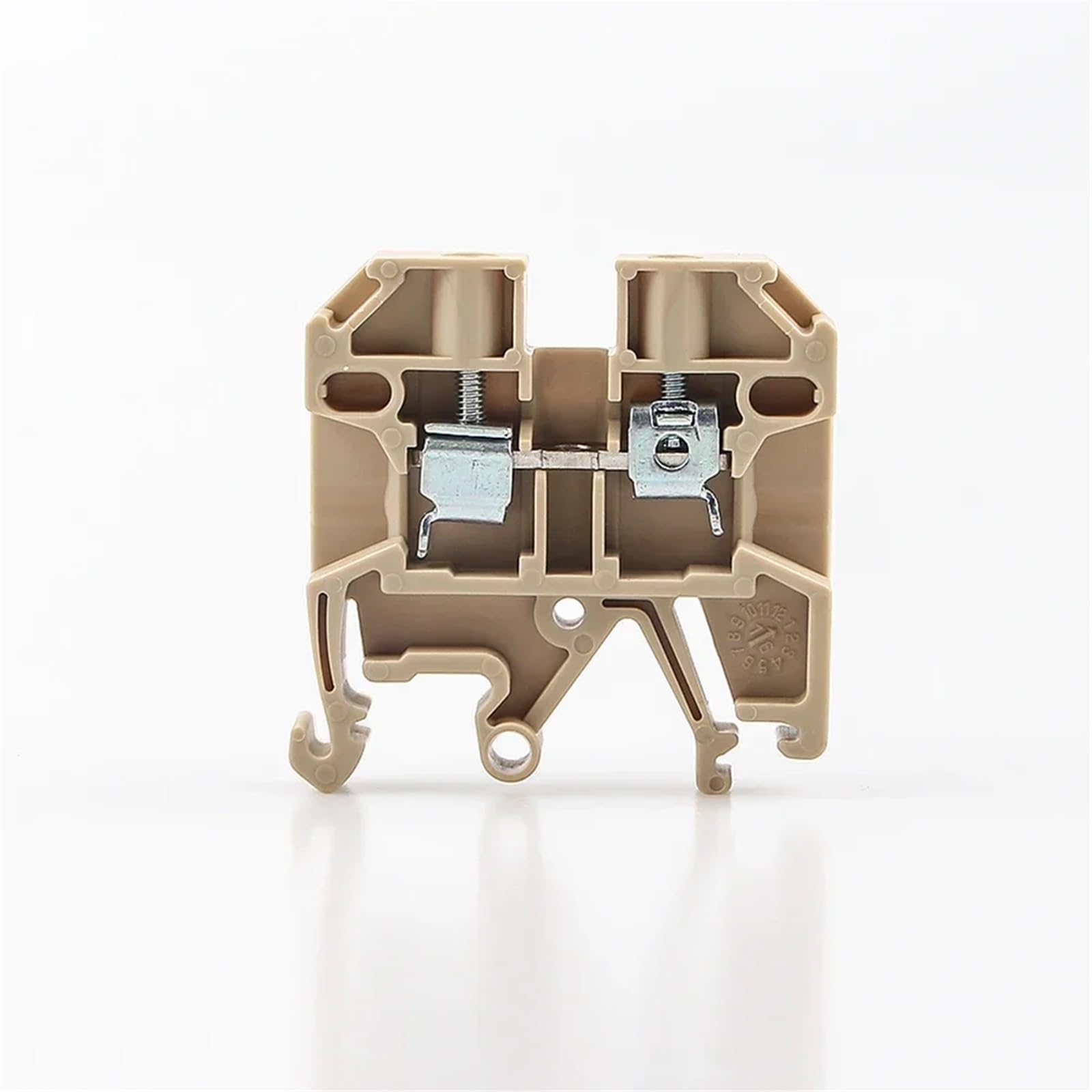 Bloques de terminales de carril Din, conectores de SAK-2.5EN, conductores de conexión de tornillo, Conductor de cable SAK2.5EN, 10 Uds.