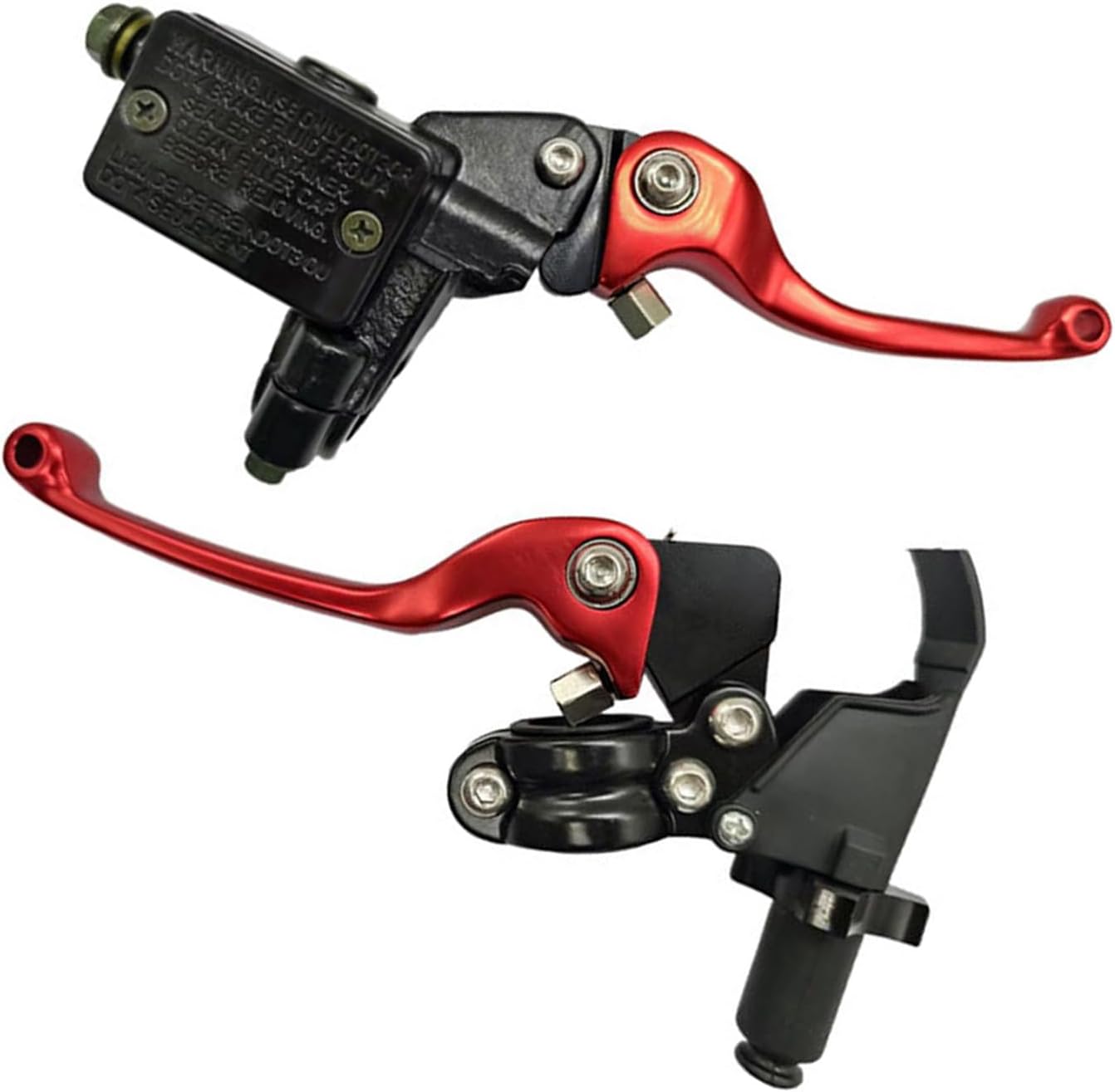 1 Pair Motocross Brake Clutches Levers Handle Replacement Clutches Brake Handle Lever for Dirt Bike Clutches Lever