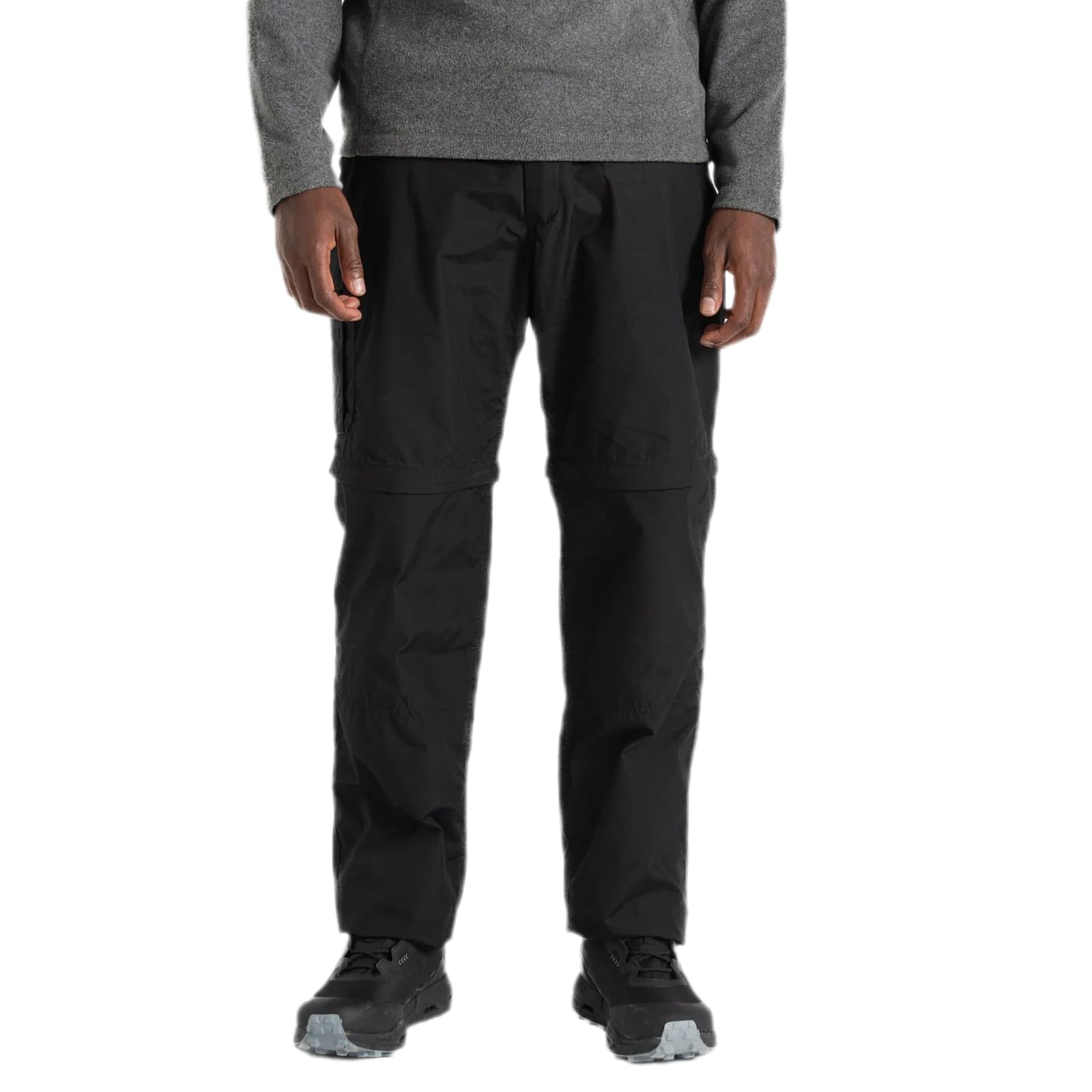 Craghoppers Womens Kiwi Pro Conv Trousers Hiking Pants, Black, 14 Long EU