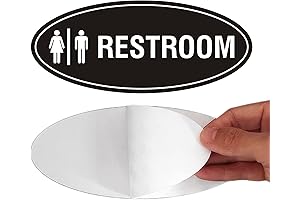 Self-Adhesive Outdoor Shower Sign