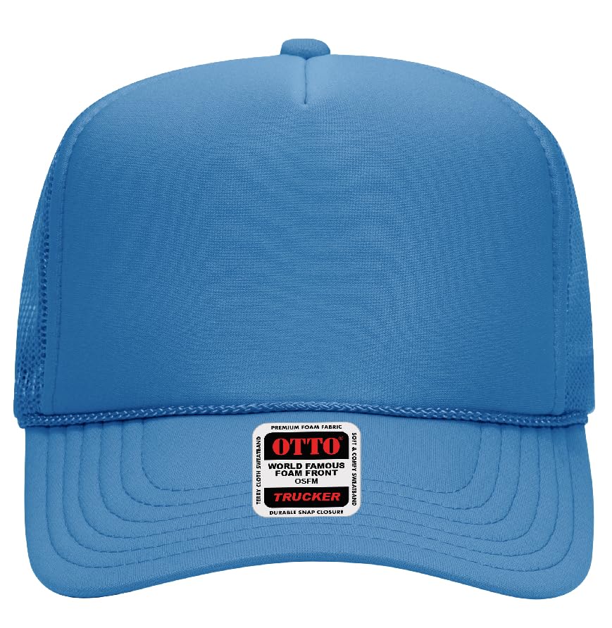 Image of Otto Cap 5-Panel High Crown Mesh Back Trucker Hat
