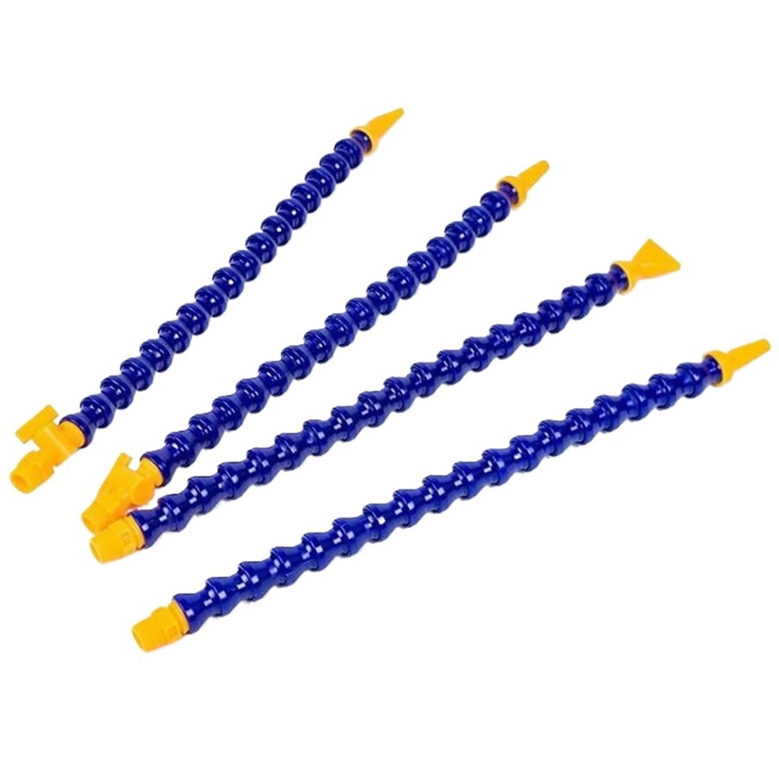 Boquilla macho de plástico flexible de 600mm con interruptor plano de 1/4"