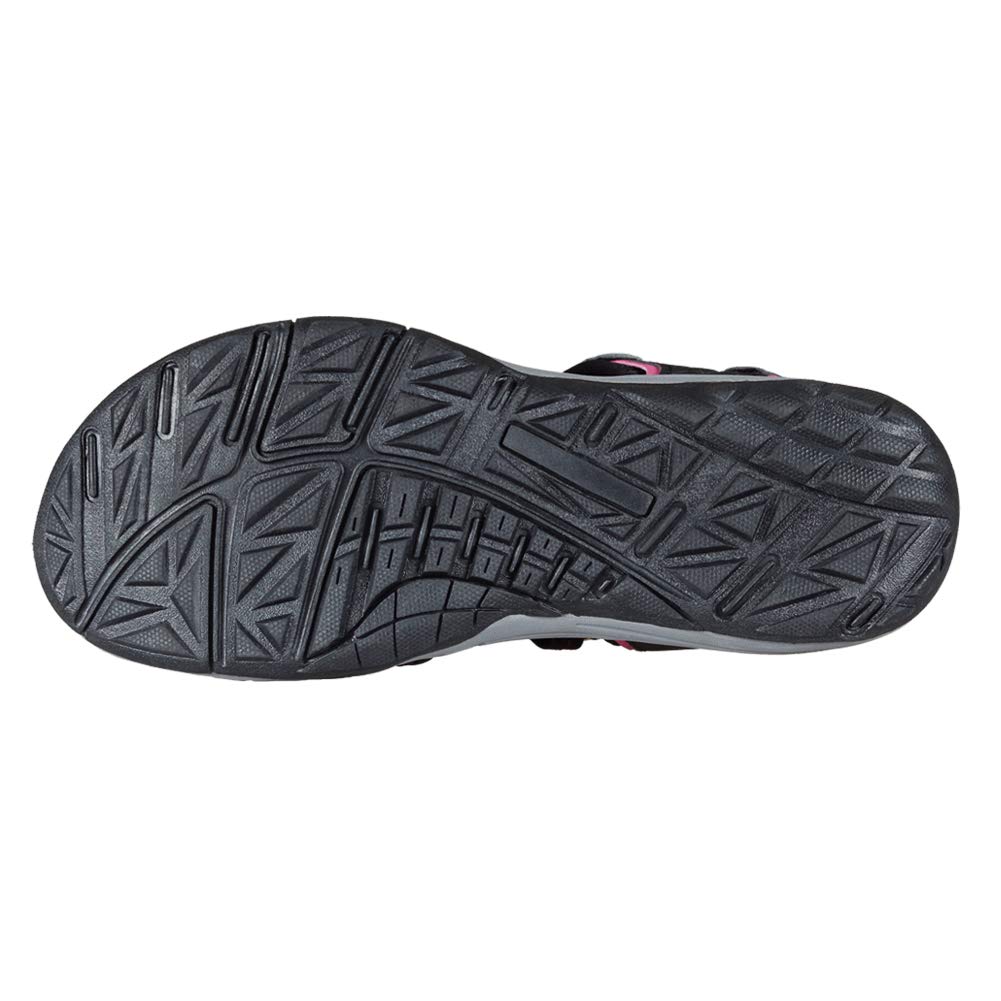 GRITION Sandali Sportivi da Donna, Sandali Estivi da Trekking da Spiaggia da Signora, Incrociati Scarpe Basse Moda Comode e Regolabili con Punta Aperta