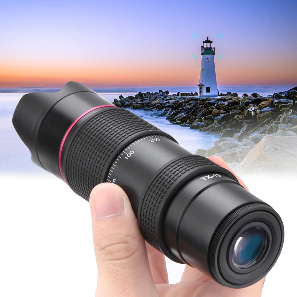 Telescope TX-13 12X FMC Multi-Layer Film with 37mm Thread Hole High Definition Telephoto Lens for Bird Watching,Camping