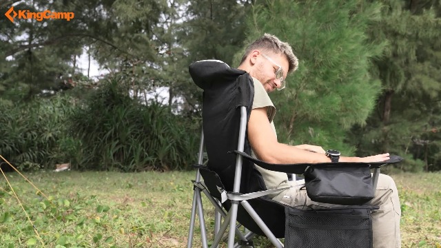 KingCamp campingstuhl klappbar hochlehner ansehen