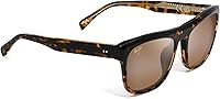 Vista 2 de Maui Jim Gafas de sol rectangulares polarizadas S-Turns para hombre y mujer