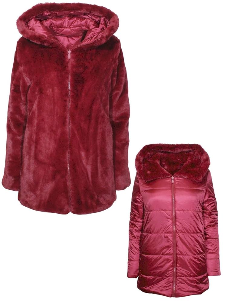 新品タグ付きHer lip toFaux Fur Reversible coat FAYER Reversible Shearling Sheepskin Coat – Wolfie Premium