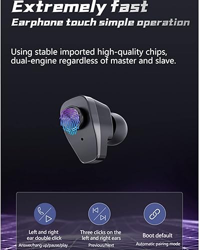 Miniatura 8 de Tuanzi GT100 2 en 1 Smartwatch con auriculares TWS 1.43 pulgadas 128MB Ronda impermeable Música MP3 Altavoz NFC Smart Watch Auriculares Bluetooth