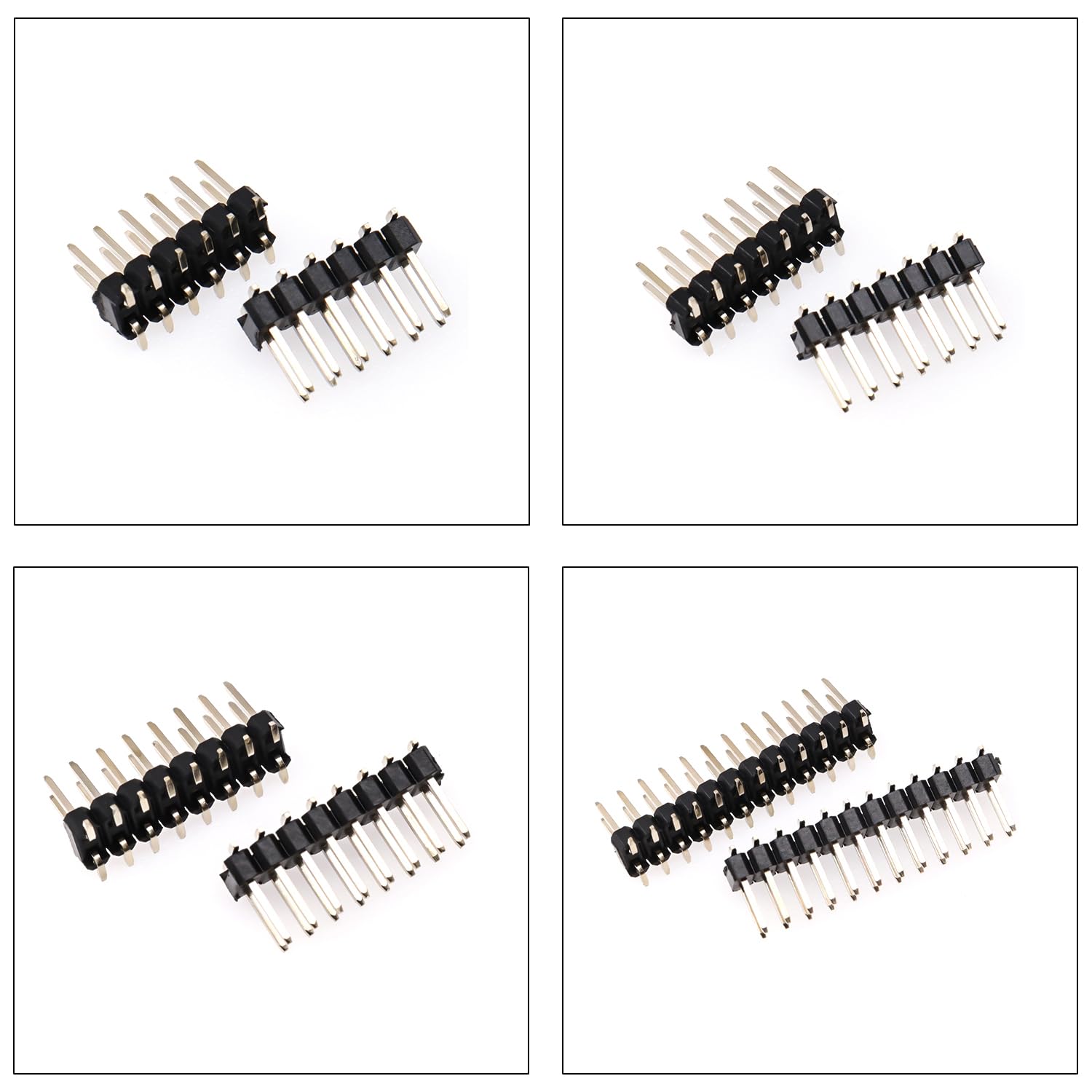 Amazon.com: Kidisoii 2.54mm Pin Header,Male Dual Row Header Pin