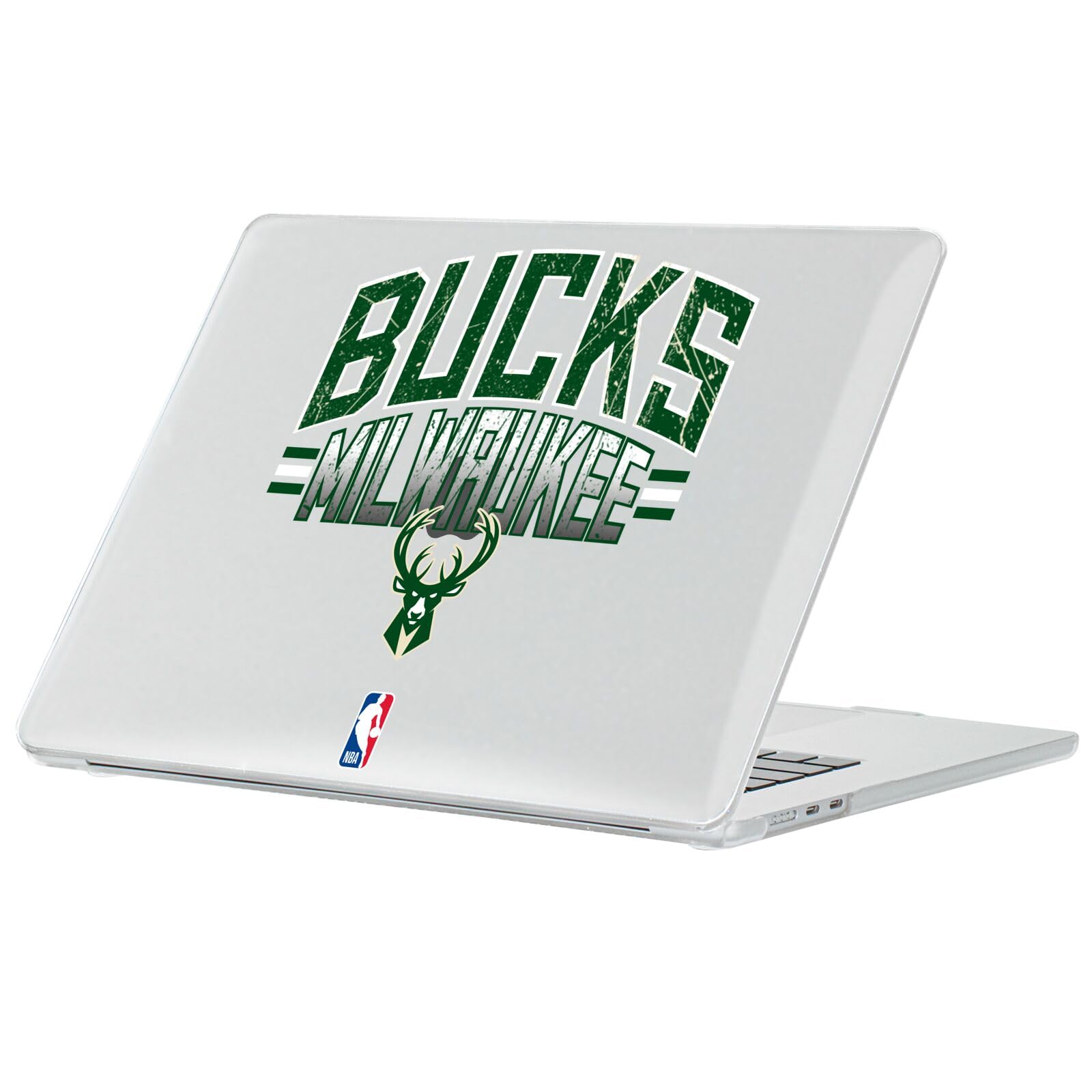 Coque MacBook Air 13.6" NBA Anti-Rayures Coque Ordinateur Portable Protection Intégrale Bucks - 8