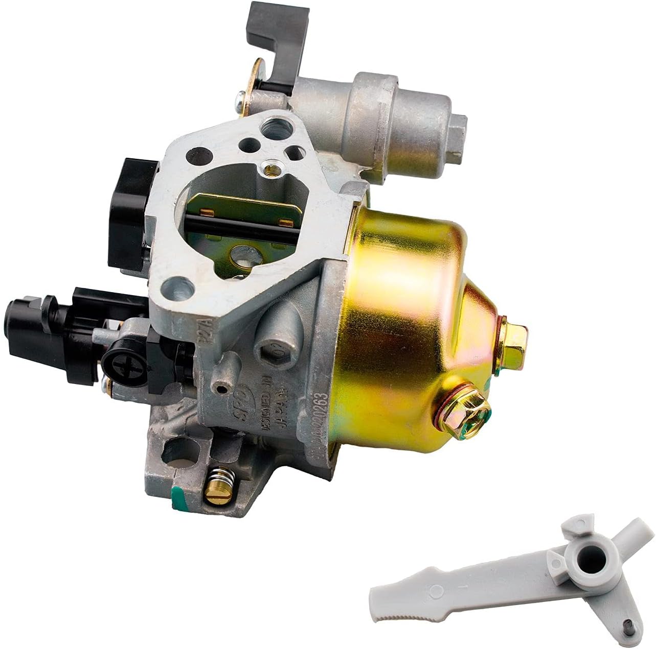 Ruma Adjustable Carburetor Pull Start Recoil Starter Assembly Ignition Coil Kit for Honda GX340 GX390 GX420 11HP 13HP 16HP Engine