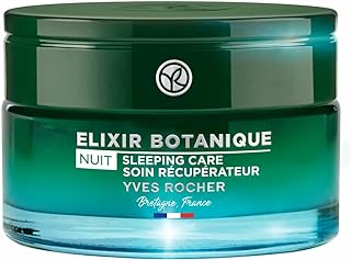 Yves Rocher - Face Moisturizer for Women & Men- Elixir Botanique Repairing Daily Pollution Protective cream- Night Cream Skin Care For All Skin Types- Face Lotion Jar 50 ml