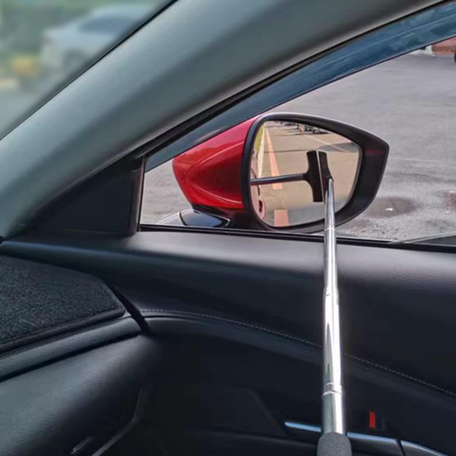 CICMOD Specchietto di traino per auto Specchio del rimorchio Regolabile Specchio