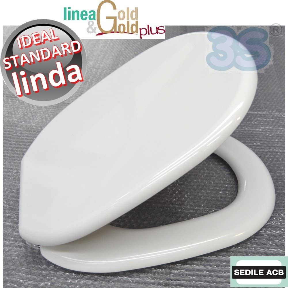 Sedile per wc linda ideal standard - acb ercos linea gold