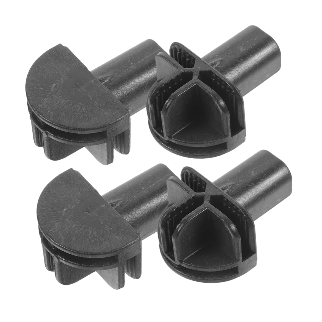 Ciieeo 16 Piezas Simple Hebilla De Armario Conectores Entrelazados Conector De Gabinete De Resina Cubo De Rejilla De Alambre Conectores De Rejilla De Alambre Organizador De Cubos