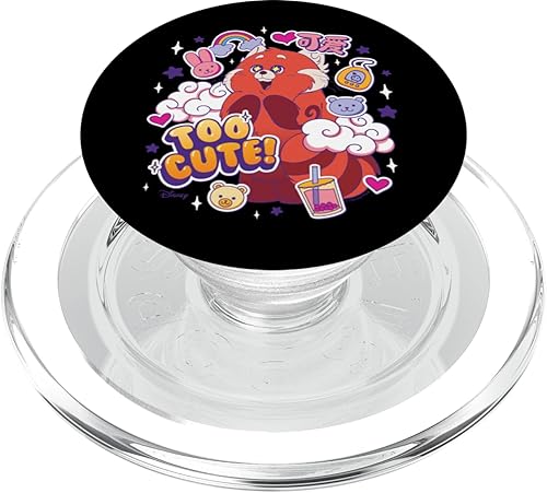 Miniatura 7 de Turning Red - PopSockets PopGrip intercambiables de panda rojo demasiado lindo