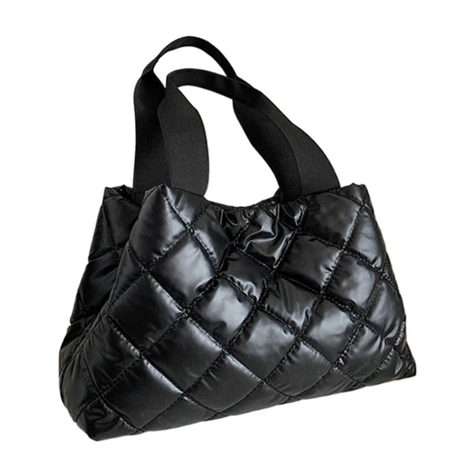 Sac à main matelassé grand volume : soulagez vos épaules avec ce sac bandoulière bouffant