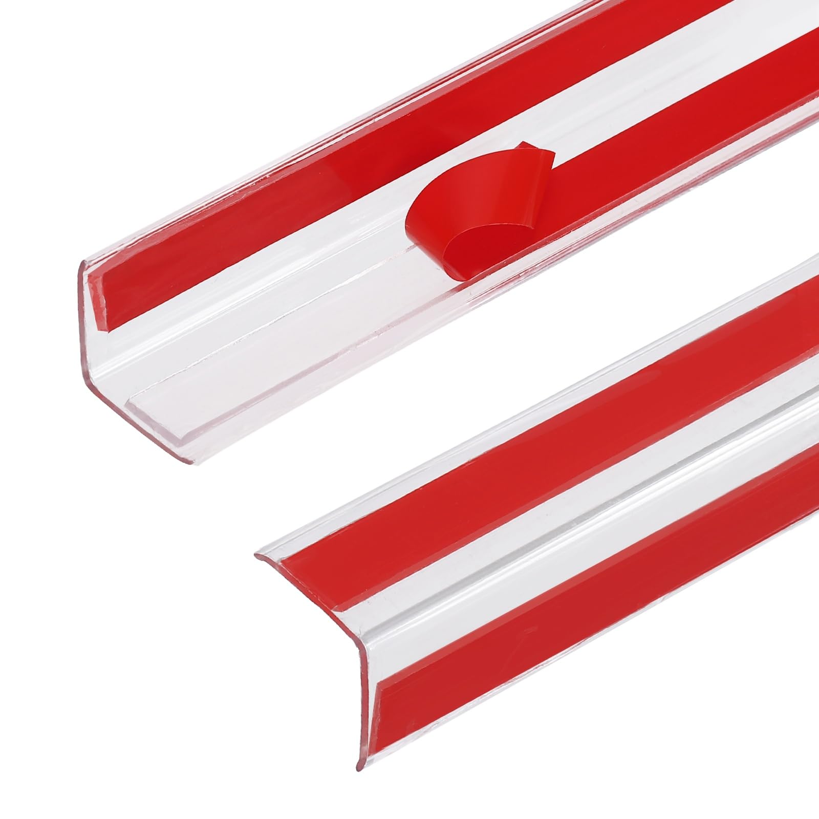 sourcing map 2Pcs 1.3ft x 0.67" Self Adhesive Edge Corner Protectors,Clear