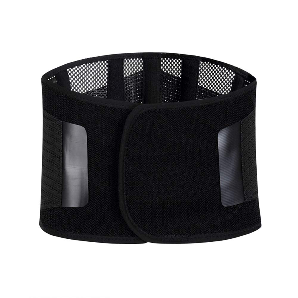 Faja Lumbar, Accesorio Transpirable y Ajustable para el Dolor en la Parte Baja de la Espalda, Doble Entramado de compresión, para Aliviar El Dolor de Espalda y Prevenir Daños,S
