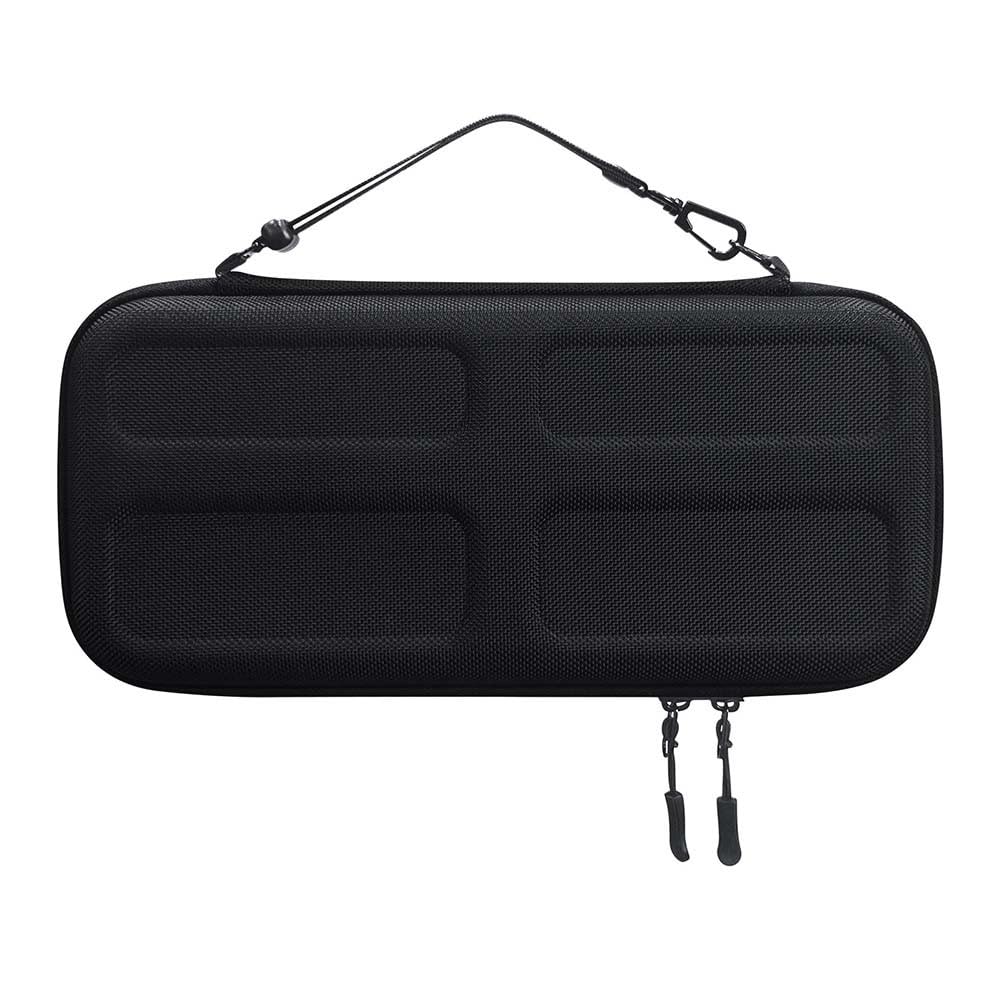 Custodia portatile EVA per Nintendo Switch 2, custodia antiurto con tasca per carte, design compatto, 29 x 14,5 x 4,5 cm, nero