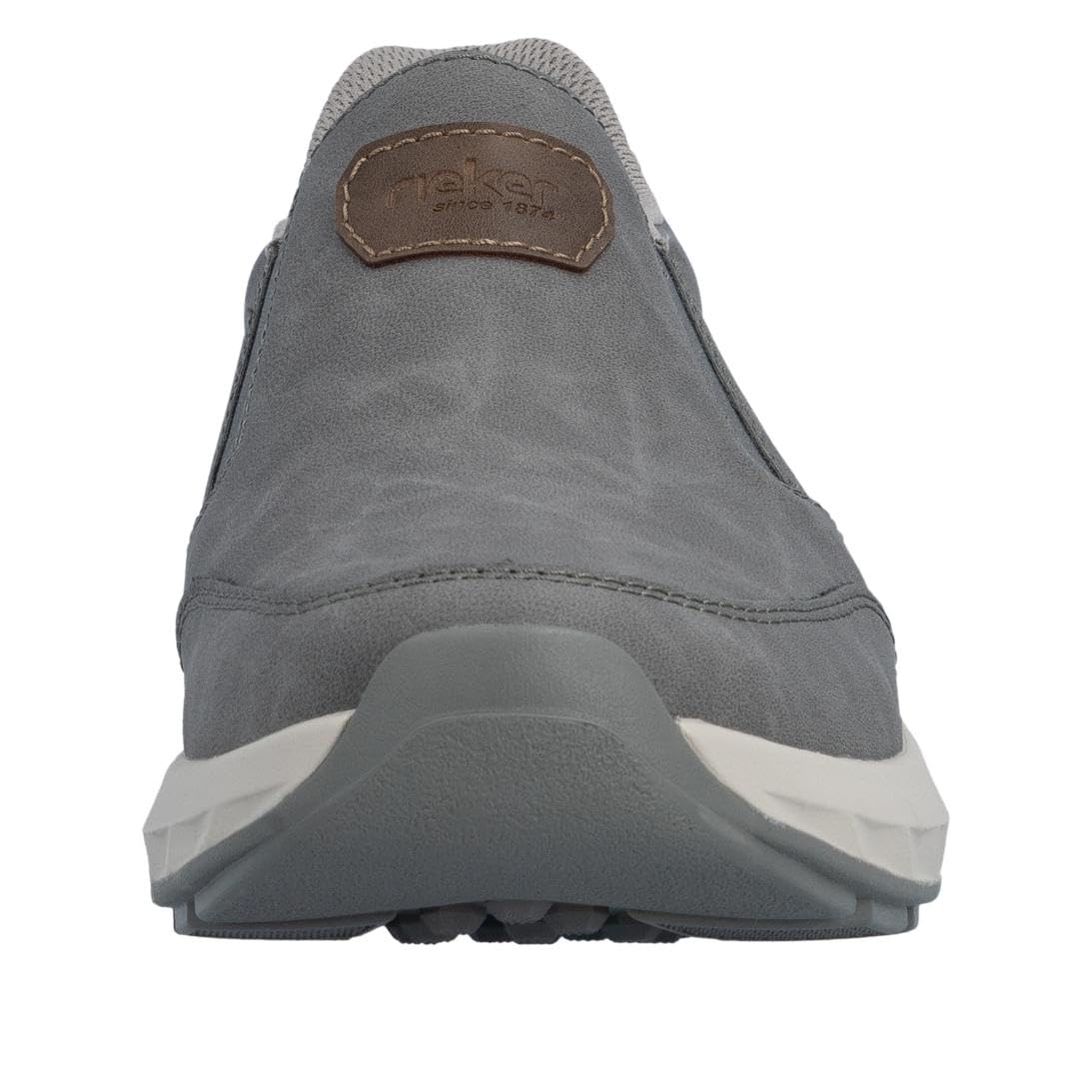 Rieker 11550-45 Herren Slipper Synthetik grau grau