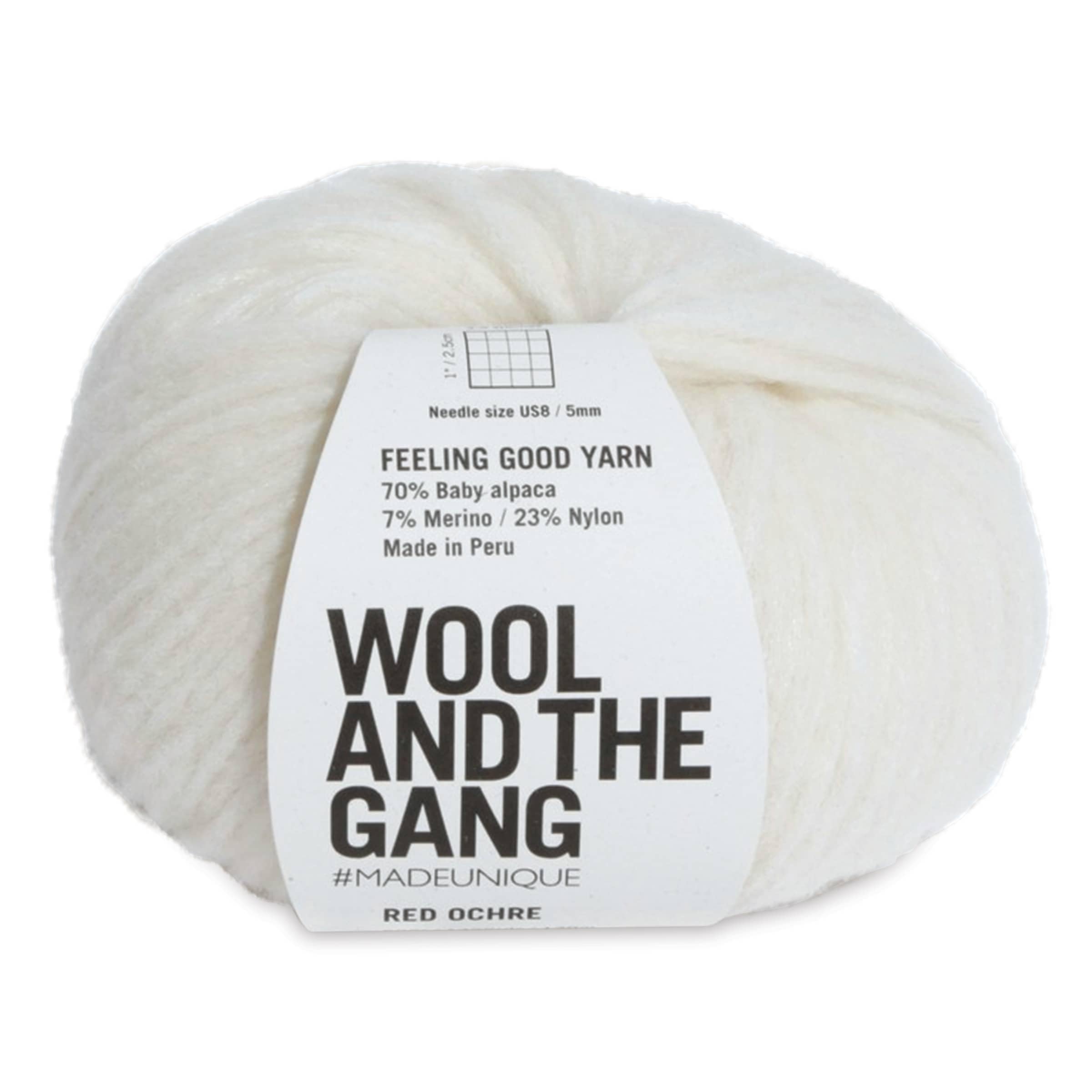 Wool and the Gang Feeling Good Yarn 44 Ivory White