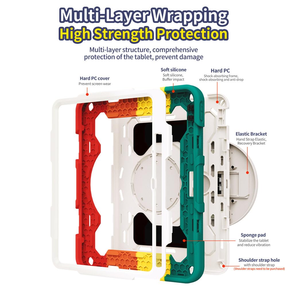 Amazon.com: Compatible for OnePlus Pad Case,3in1 Armor Heavy