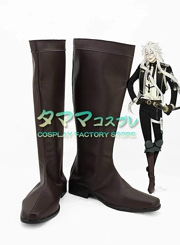 Amazon Co Jp タママ 刀剣乱舞 Online とうけんらんぶ 膝丸 ひざまる コスプレ靴 コスプレブーツ コスプレ衣装 オーダーサイズ スタイル 製作可能 サイズオーダー ホビー