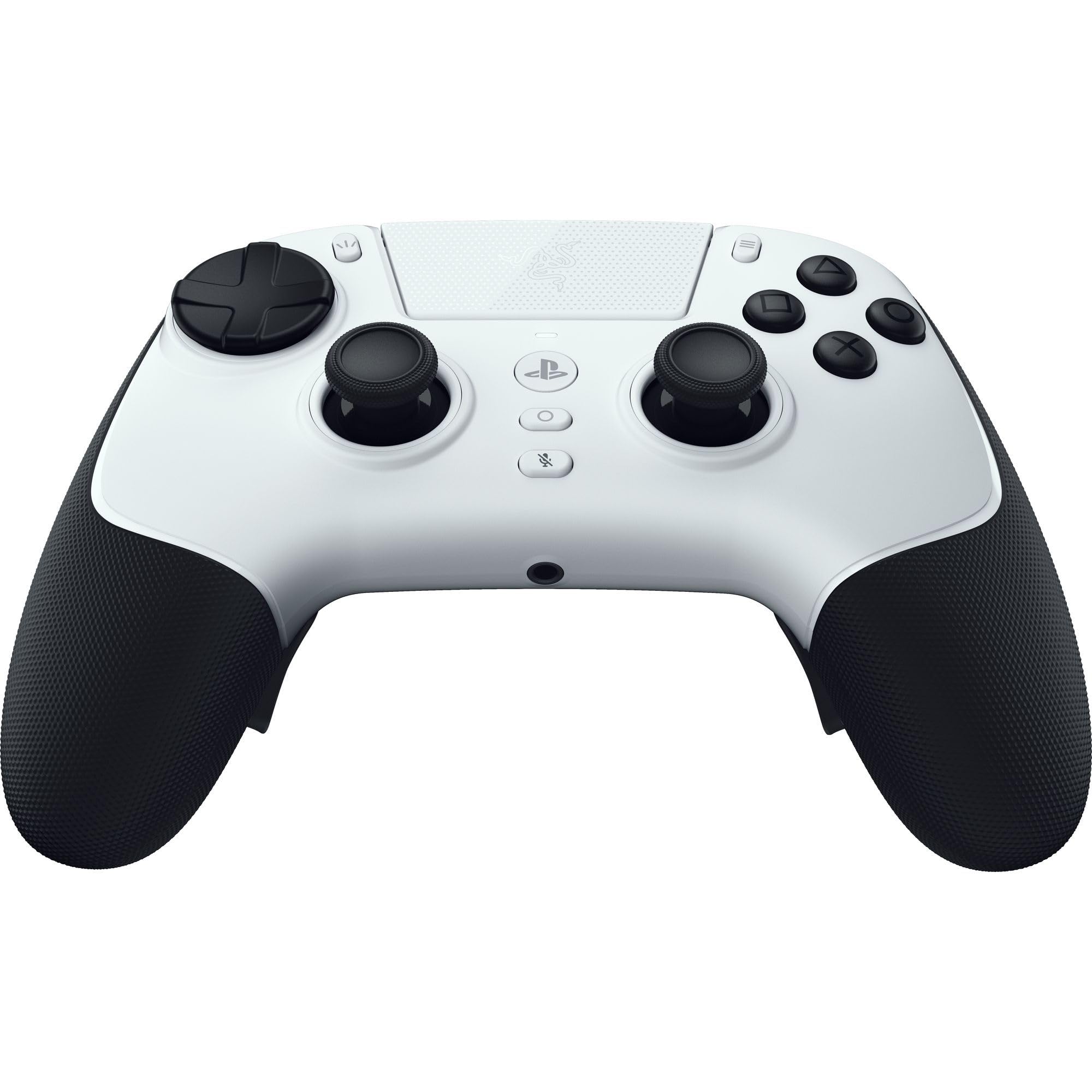 Razer Raiju V3 Pro - Controller wireless per e-sport per PlayStation 5 e PC - 4 pulsanti rimovibili e 2 bumper con impugnatura a artiglio - Stick analogici TMR - Pro HyperTrigger | Bianco