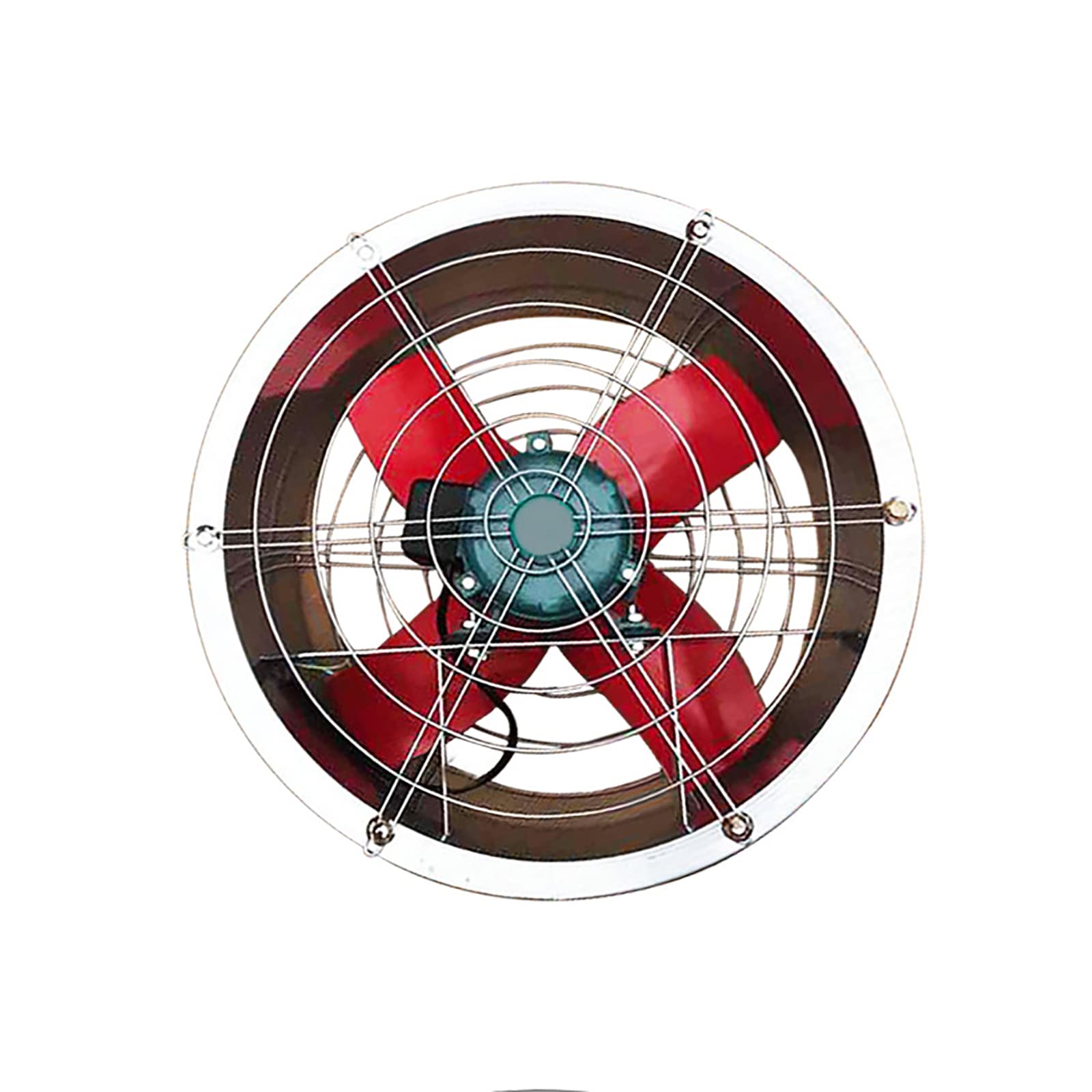 Extractor de Pintura de 10 Pulgadas para Cabina de pulverización, Ventilador axial cilíndrico de 1400 r/min, 220 V, para Montaje en Pared, para Cocina, almacén, Industria.