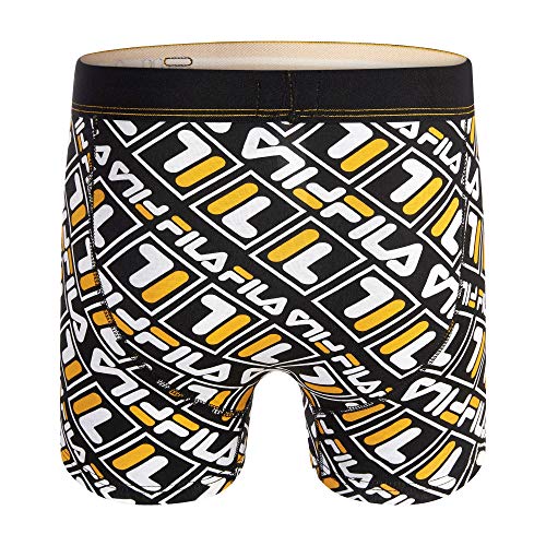 Fila Men's 3" No Fly Boxer Brief with Built in Pouch Support (2-Pack of Trunk Briefs)4