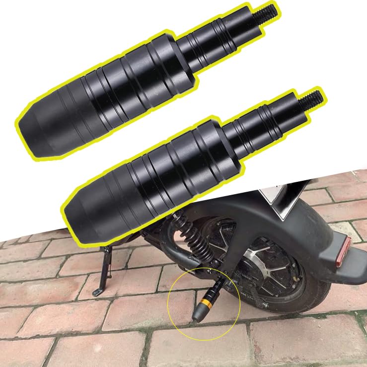 Motorcycle Frame Sliders for Kawasaki Vulcan 1700 Voyager 2009-2022 2023 2024 2025, Motorcycle CNC Aluminum Crash Pads, Exhaust Sliders Crash Protector Engine Crash Pad, Anti-fall Fairing Guard