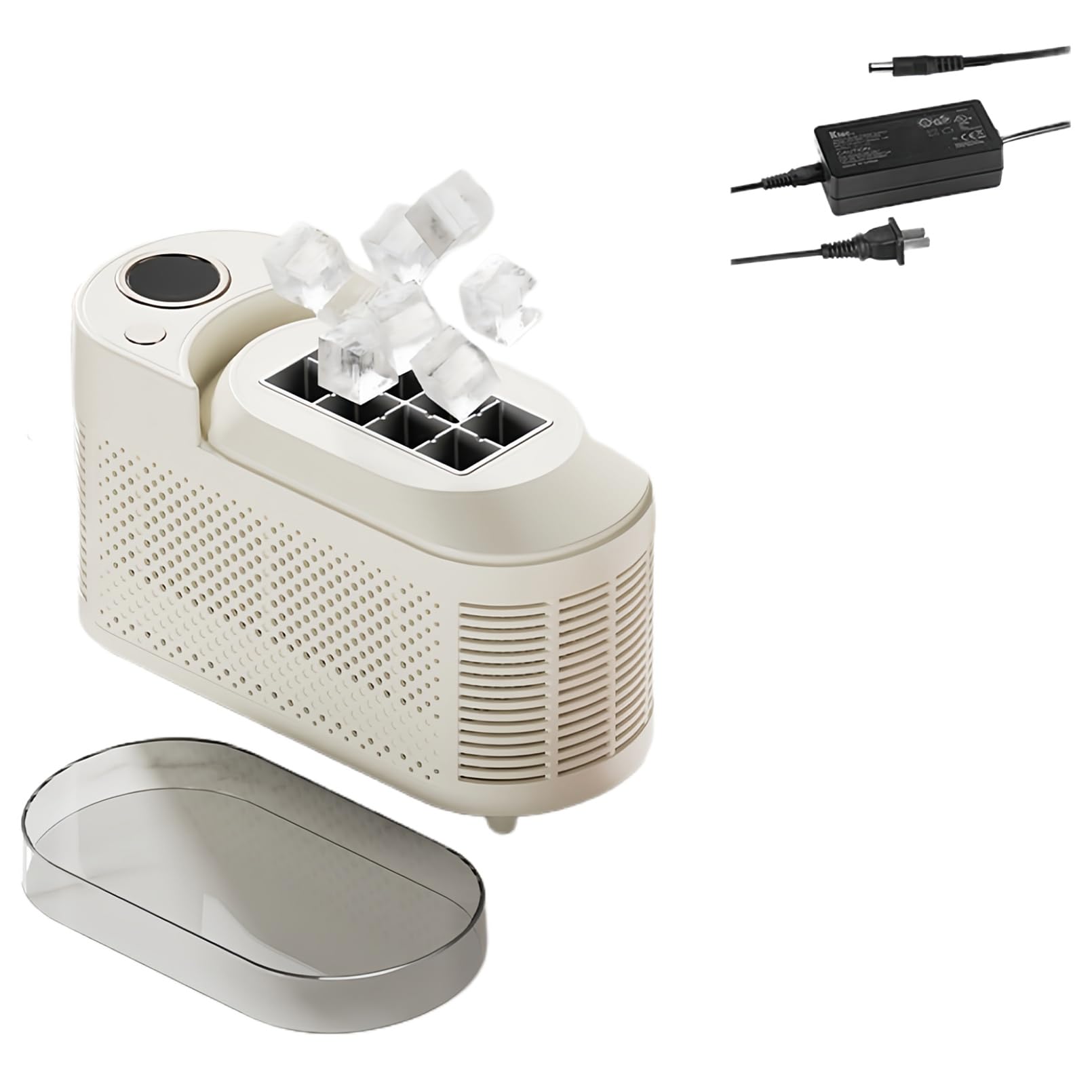 製氷機 静音設計　６分で８個の氷を作成できます。 Amazon.co.jp: YHWSMYL 製氷機 小型 家庭用 カーアイスマシン