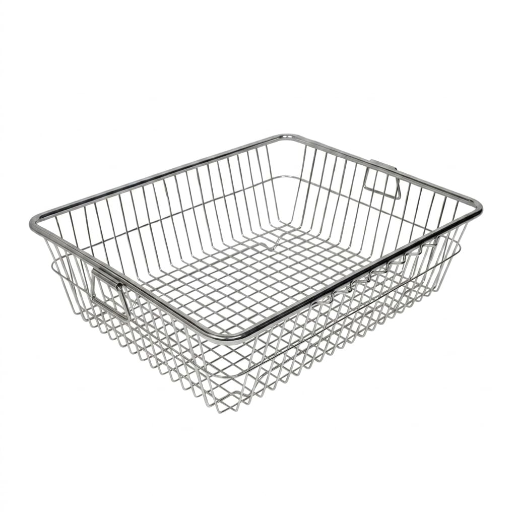 Stainless Steel Dish Rack for Kitchen | Vessels Organizer Stands with Handle | Spoon Holder & Draining Tray Included | 17x22 Inch, 56x44x23 cm | Dish Drying Rack-image-40
