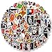 100Pcs Fighting Wrestling Stickers for Laptops, Water Bottles, Phones, Guitars & More - Versatile Adhesive for Wood, Glass, Metal, Ceramic Surfaces, DIY Decoration Stationery, Books, Suitcases