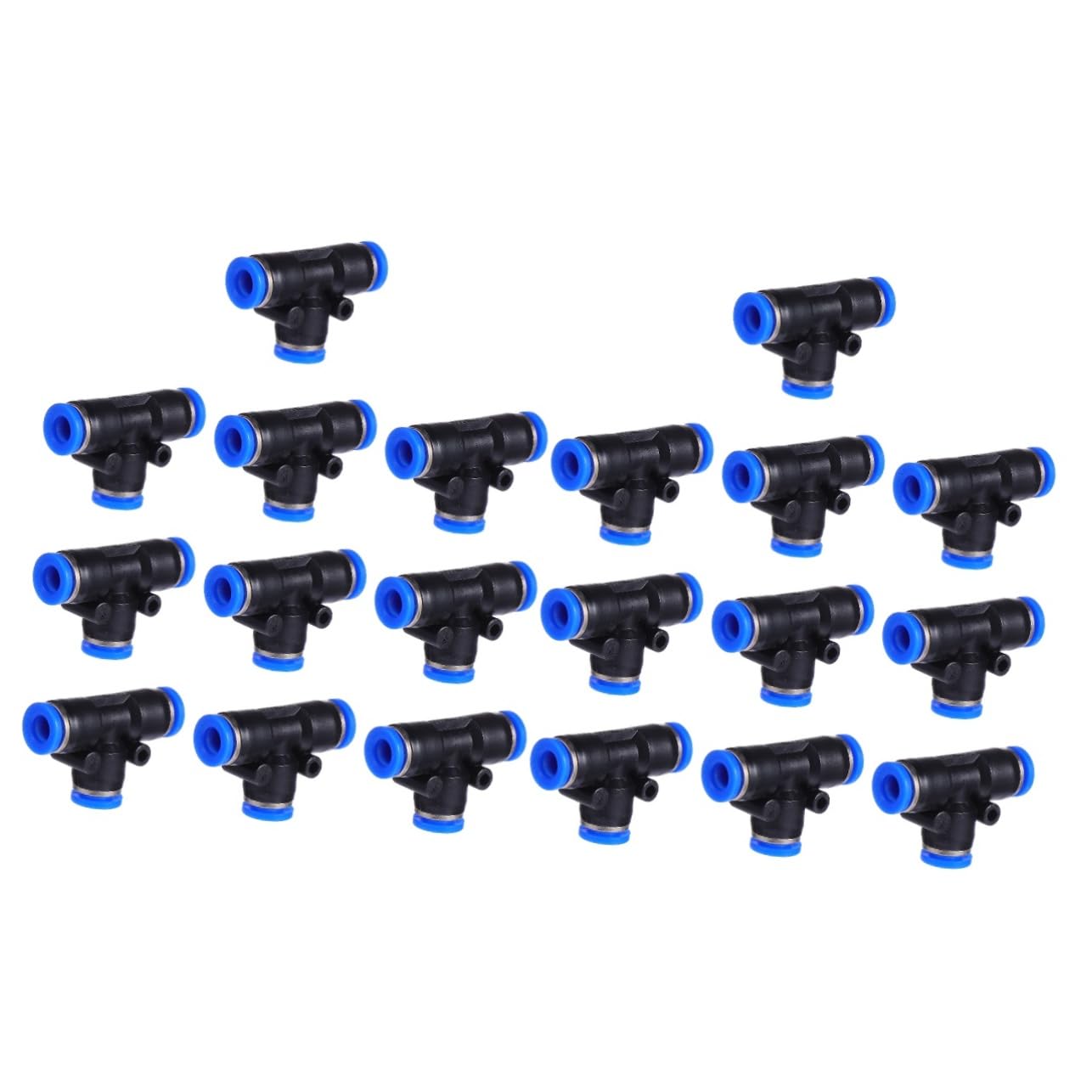 Amazon.com: SOLUSTRE 20 Pcs connector 3 way gas water heater service shut  off brass y shaped triangle tube gas Tracheal Joint Pneumatic Pipe Joint  Quick-release Joint plastic thread pneumatic tube : Industrial