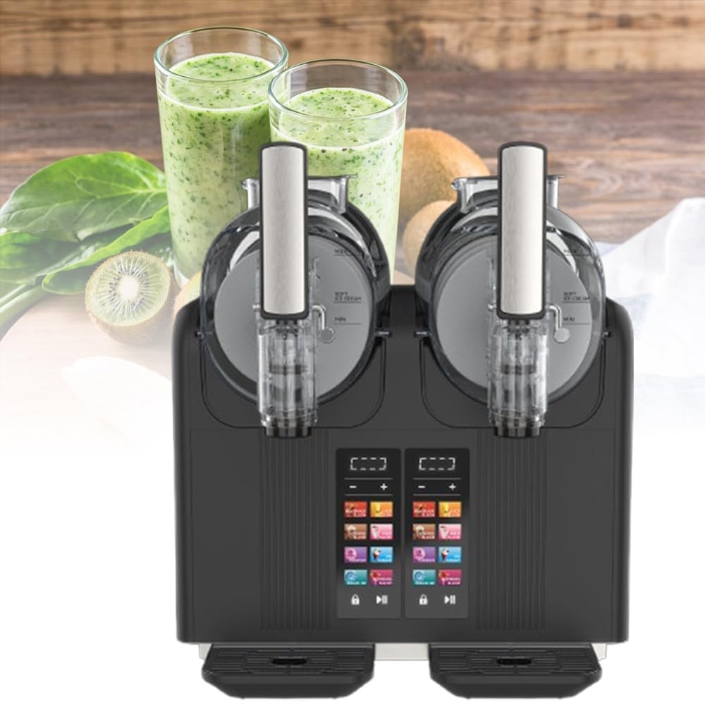 ShaiVrissian 500w 6-in-1 Slush Machine with Touch Control Black