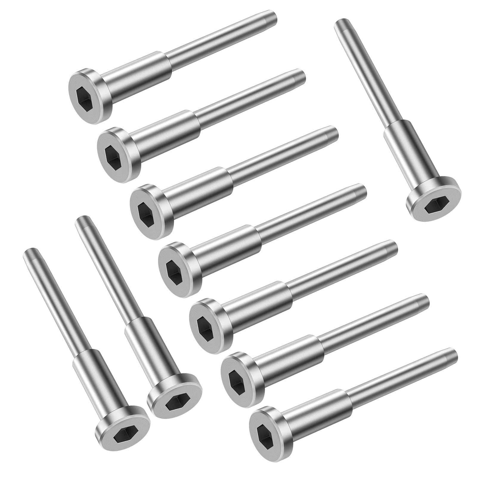 Industrial Invisible Cable Railing Assemblies Steel Hardware Outdoor Indoor Cable Systems for Deck & Balcony Projects Outdoor Indoor Systems