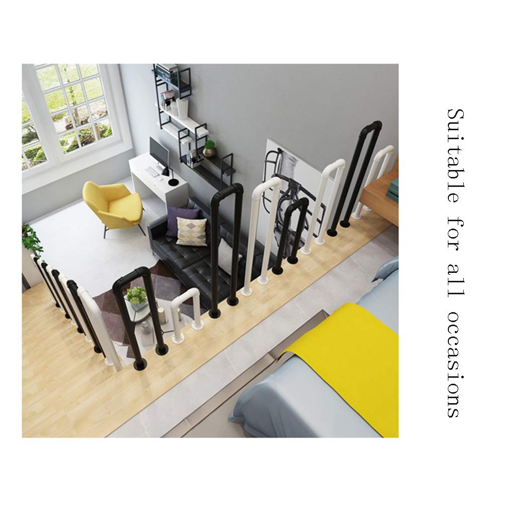 Handläufe für Treppen Metallstützstangenhandläufe Industriell für Treppen Schmiedeeisen DIY & Werkzeuge rutschfeste Stufenübergang ältere Kinder Sicherheit & Hilfsschienen Sicherheit