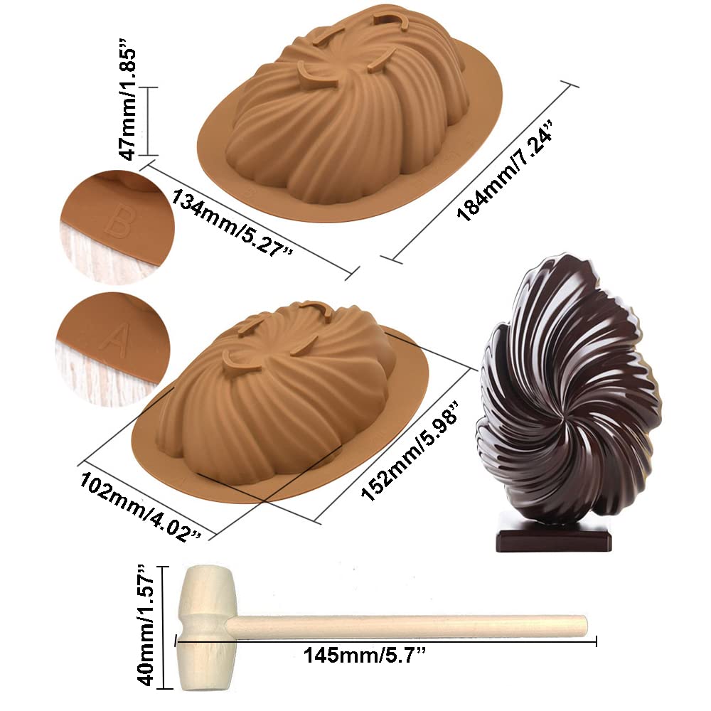 Amazon.co.jp: イースターエッグ チョコレート型 3D 割れる 2個 7