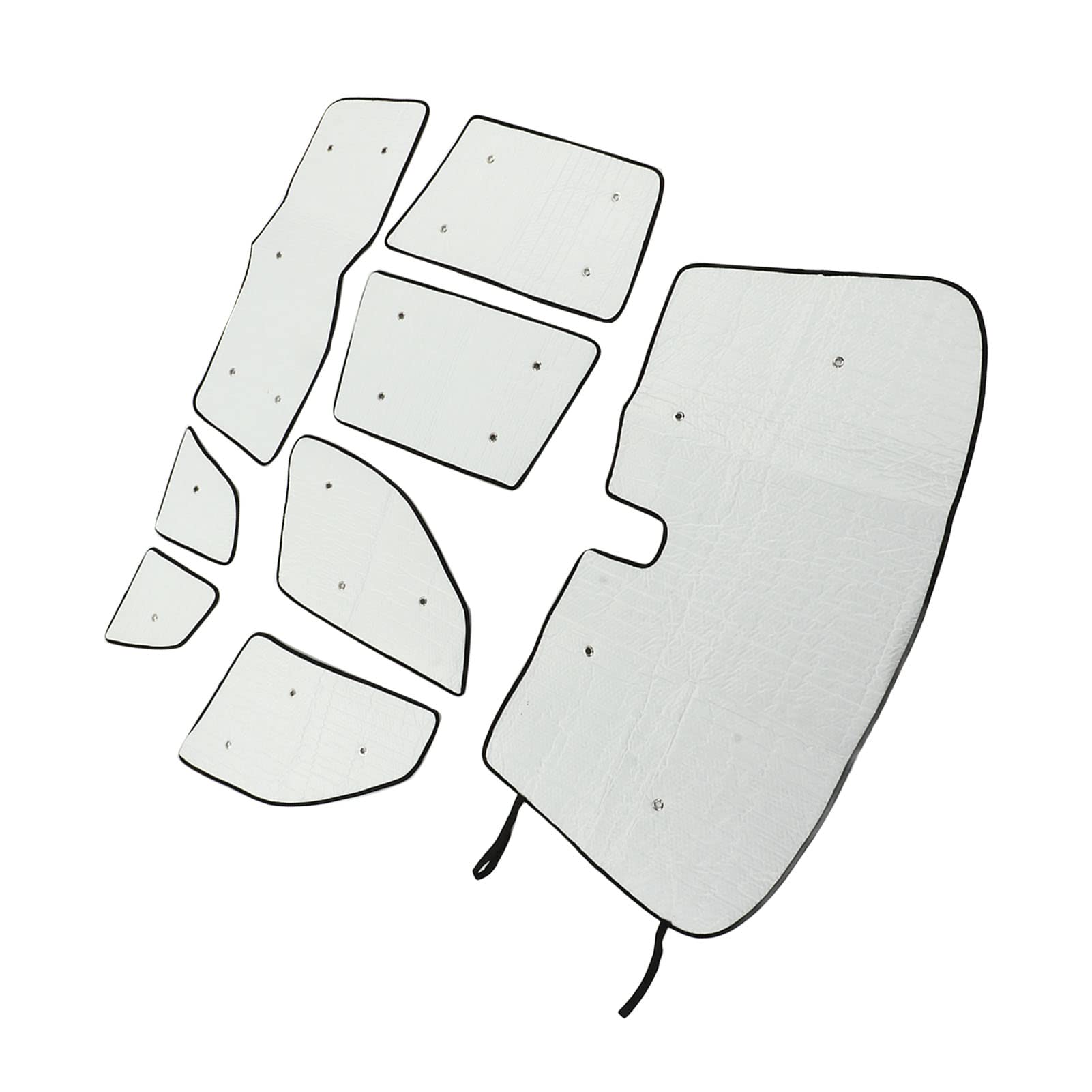 BRRNOO Kit de Parasoles para Coche de 8 Piezas para X3 E83 2006 2010 Eficaz con Ventosas para una Fácil Instalación