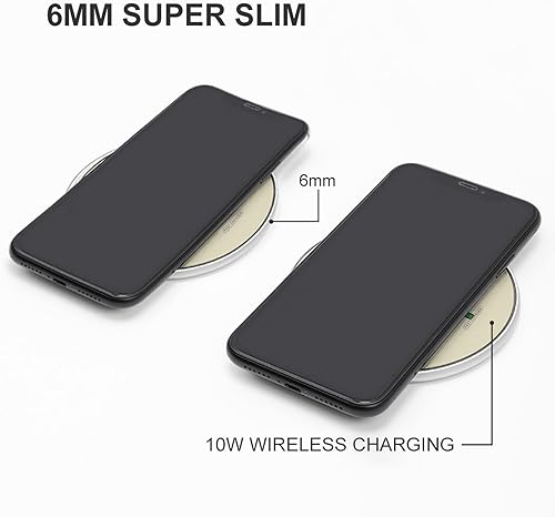 Miniatura 3 de Jamaican Maple Flag Wireless Charger Pad 10W Fast Charging Pad Compatible with iPhone 15 14 13 12 Series Samsung Galaxy Series