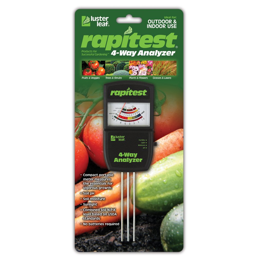 Luster Leaf1880 Rapitest Electronic 4-Way Analyzer Standard
