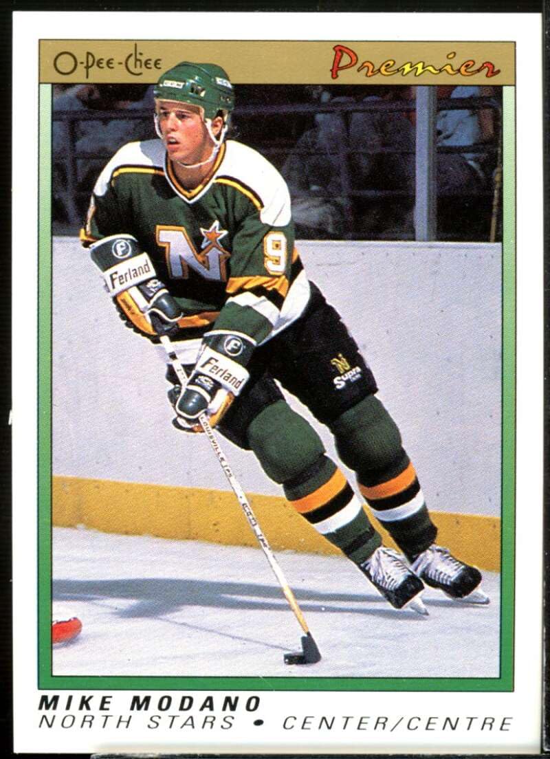 Mike Modano Rookie Card 1990-91 OPC Premier #74