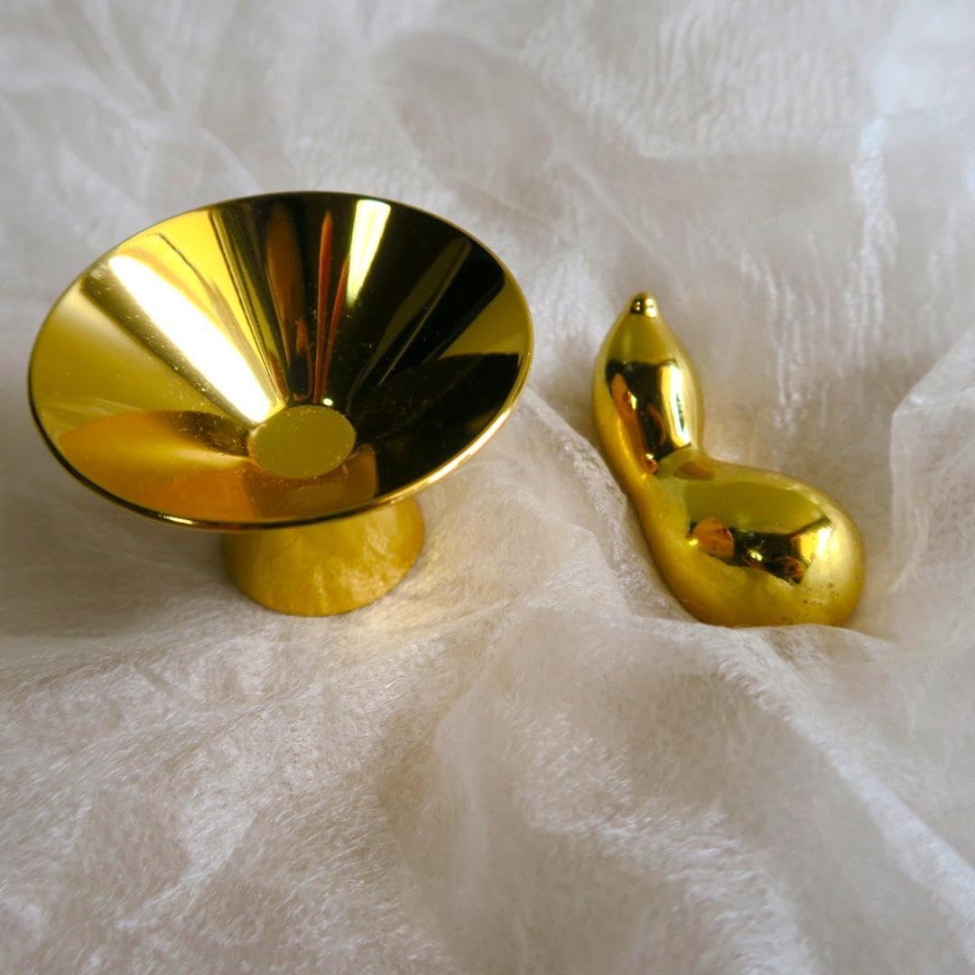 Amazon.co.jp: 24KGP 24金メッキ 金杯 金箸置き 祝事 縁起物